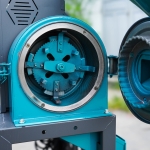 Máy xát nghiền 2 tác dụng TF57 sàng rung